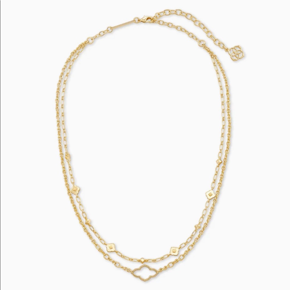 Kendra Scott Abbie Multi-Strand Necklace, Gold